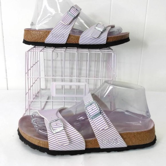 Birkenstock WM 6 - 6.5 (37) Lavendar and White - Picture 2 of 9